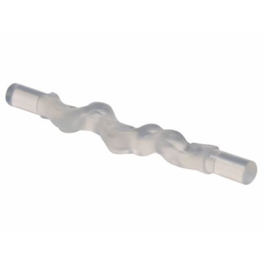trans-clear minifigure weapon web effect long and narrow bars at both ends