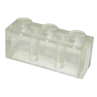 trans-clear brick 1 x 3