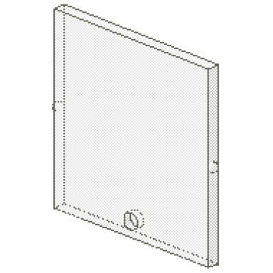 trans-clear glass for window 1 x 6 x 5