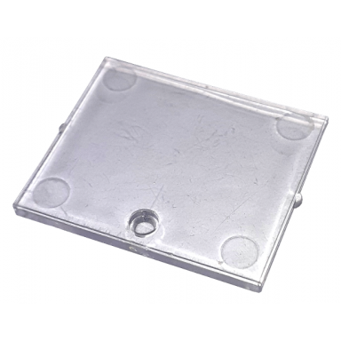 trans-clear glass for window 1 x 4 x 3 with circle