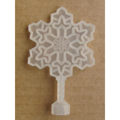 trans-clear duplo snowflake