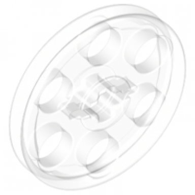 trans-clear technic wedge belt wheel pulley
