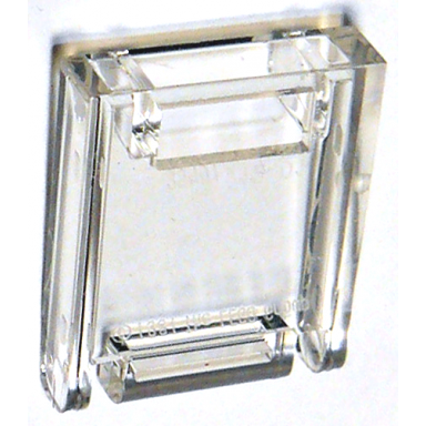 trans-clear container box 2 x 2 x 2 door with slot