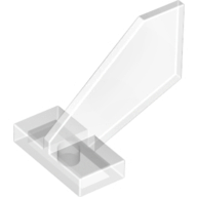 trans-clear tail shuttle small
