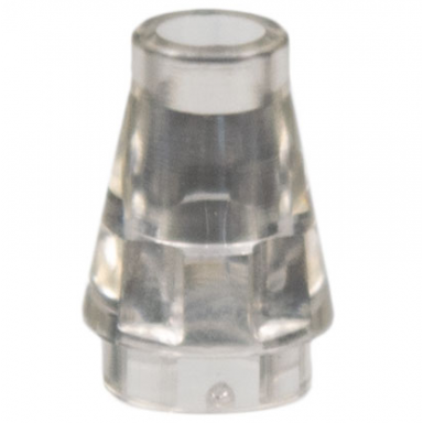 trans-clear cone 1 x 1