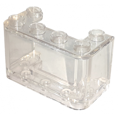 trans-clear windscreen 2 x 4 x 2 vertical