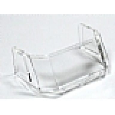 trans-clear glass for windscreen 4 x 6 x 4 cab with hinge
