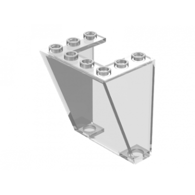 trans-clear windscreen 3 x 4 x 4 inverted