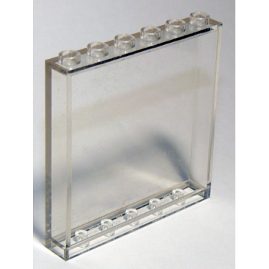 trans-clear panel 1 x 6 x 5