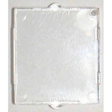 trans-clear glass for window 1 x 2 x 2 flat front