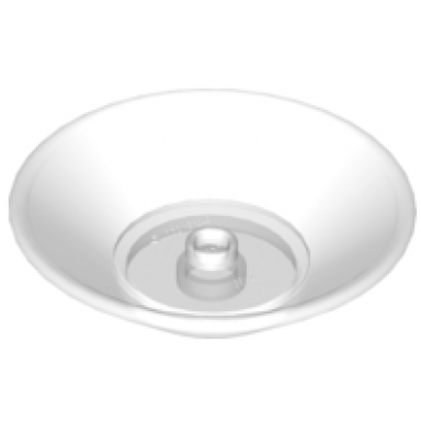 trans-clear dish 5 x 5