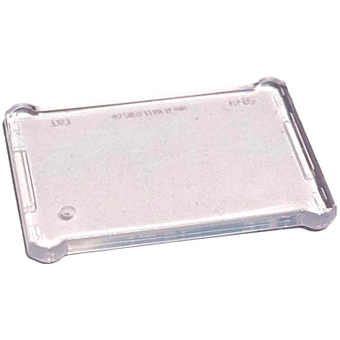 trans-clear glass for window 1 x 3 x 2 flat front