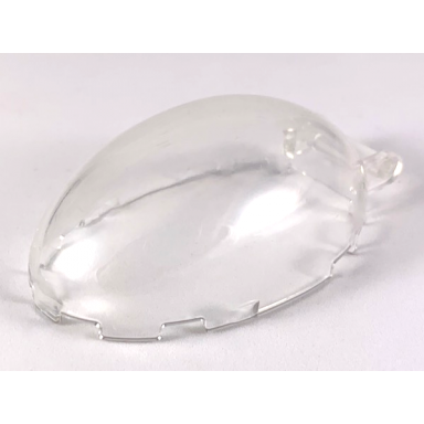 trans-clear windscreen 6 x 4 x 2 bubble canopy with bar handle
