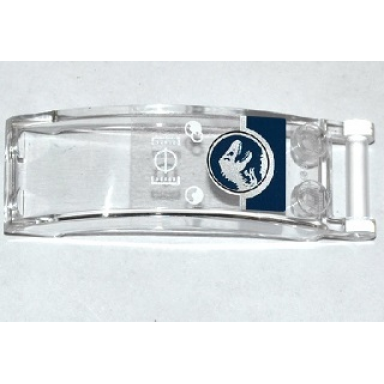 trans-clear windscreen 6 x 2 x 2 with bar handle with head-up display hud gauges and jurassic world logo pattern sticker - set 75919