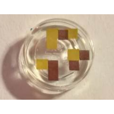 trans-clear tile round 1 x 1 with pixelated dark brown and dark tan rectangles and squares pattern minecraft seeds