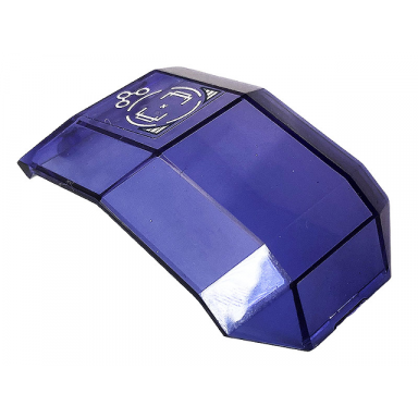 trans-purple windscreen 4 x 4 x 4 2 3 with bar handle with head-up display hud pattern sticker - set 41232