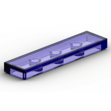 trans-purple tile 1 x 4