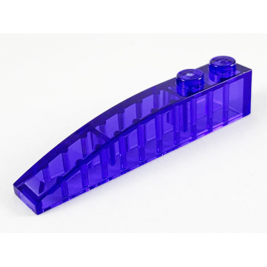 trans-purple slope curved 6 x 1
