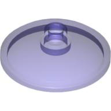 trans-purple dish 3 x 3 inverted radar