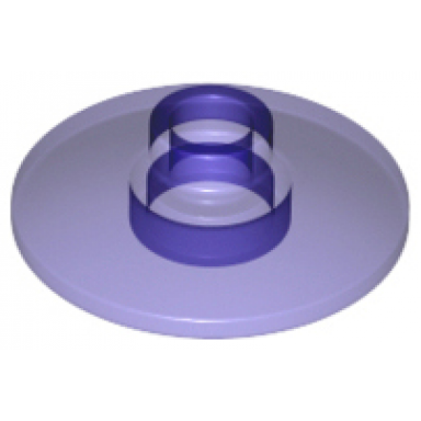 trans-purple dish 2 x 2 inverted radar