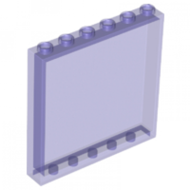 trans-purple panel 1 x 6 x 5