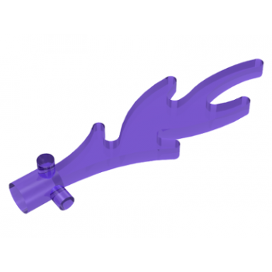 trans-purple wave rounded straight with bar end and small pins castle dragon flame seaweed water