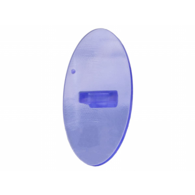 trans-purple minifigure shield elliptical