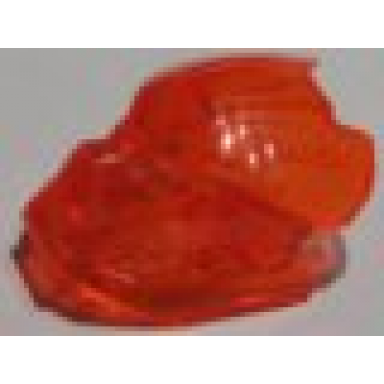 trans-neon orange bionicle mask of fire