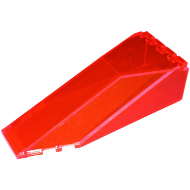 trans-neon orange windscreen 10 x 4 x 2 1 3 canopy