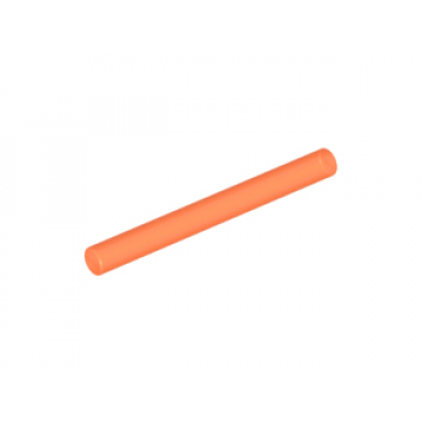 trans-neon orange bar 4l lightsaber blade wand