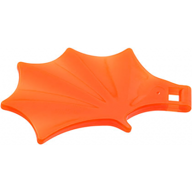 trans-neon orange dragon wing