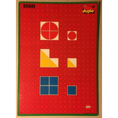 paper duplo mosaic card 1 from set 1000