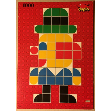 paper duplo mosaic card 2 from set 1000