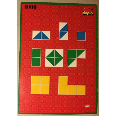 paper duplo mosaic card 6 from set 1000