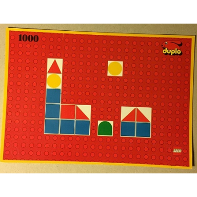 paper duplo mosaic card 12 from set 1000