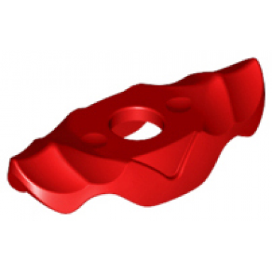 red minifigure armor shoulder pads with ridges