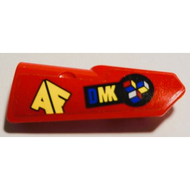 technic panel fairing 21 very small smooth side b with af and dmk pattern sticker - set 70596