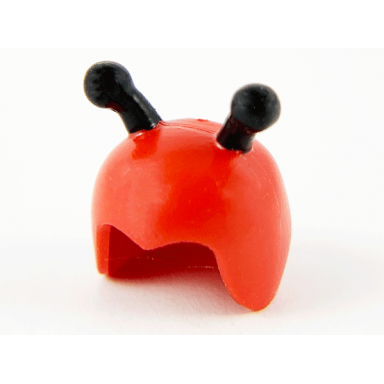 minifigure headgear cap insect with black antennae pattern bumblebee