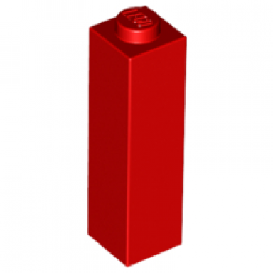 red brick 1 x 1 x 3