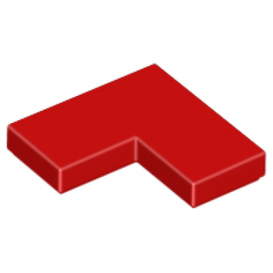 red tile 2 x 2 corner