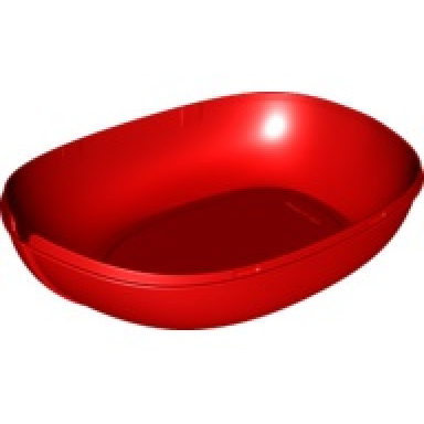 red duplo boat hull unitary 7 x 12 base