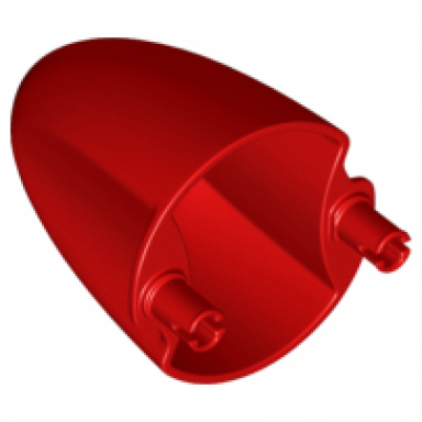 red windscreen 4 x 4 x 5 cone with pins