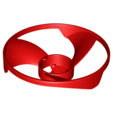 red propeller 3 blade 13 diameter ninjago airjitzu flyer vortex rotor
