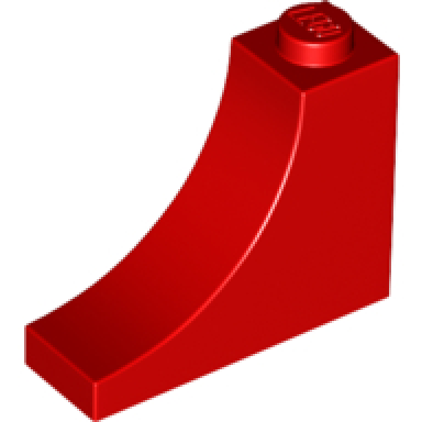 red arch 1 x 3 x 2 inverted