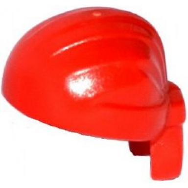 red minifigure headgear hat cloth wrap bandana with double tail in back