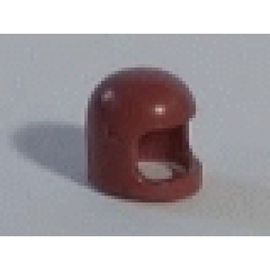 red minifigure headgear helmet space town with thin chin strap undetermined type