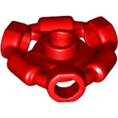 minifigure weapon holder ring with 3 bars and 3 bar holes ninjago aeroblade center - open stud