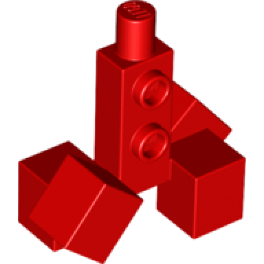 red body pixelated with cube feet minecraft creeper