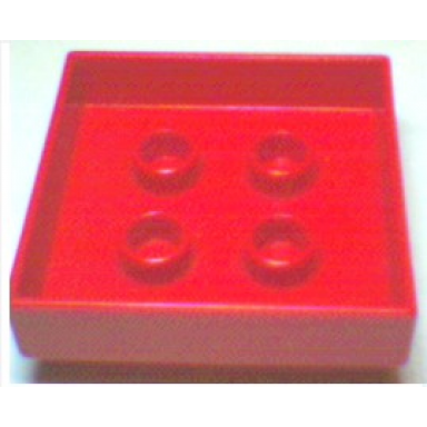 red duplo container box 3 1 2 x 3 1 2