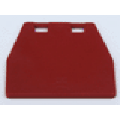 red duplo door window pane mailbox flap